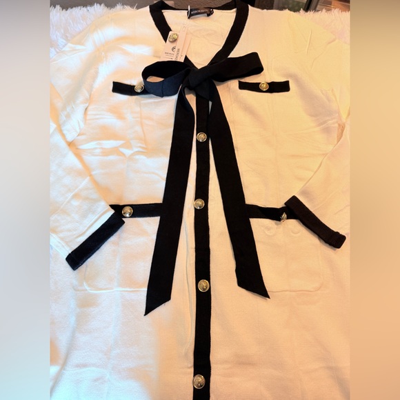 Merokeety Dresses & Skirts - MEROKEETY Women’s White Dress NWT Size XL Soft Stretch Casual Midi NWT